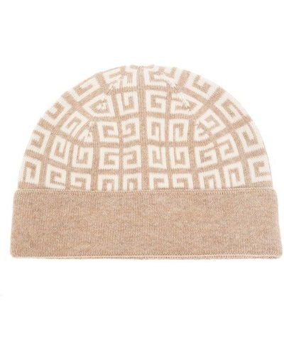 Givenchy Wool Beanie, - Natural