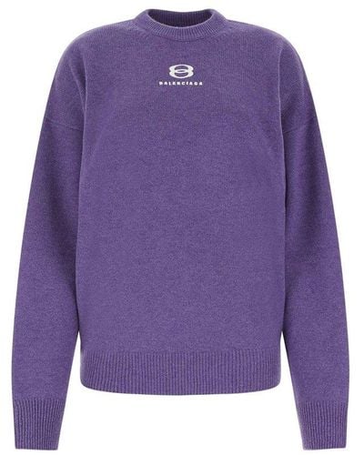 Balenciaga Knitwear - Purple