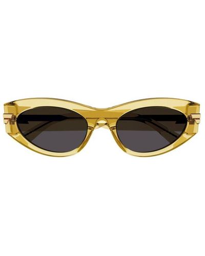 Bottega Veneta Bv1189s Yellow Sunglasses