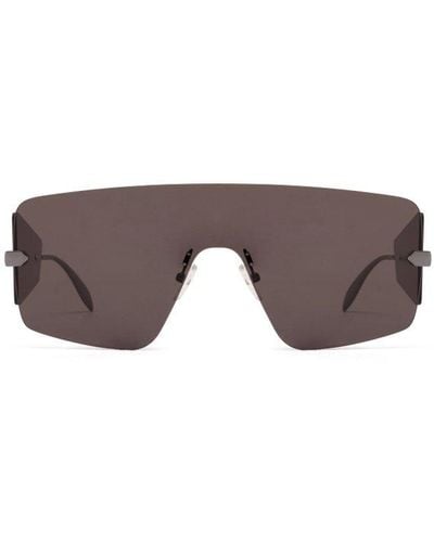 Alexander McQueen Aviator Sunglasses - Gray