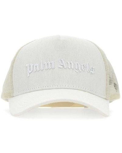 Palm Angels Hats - White