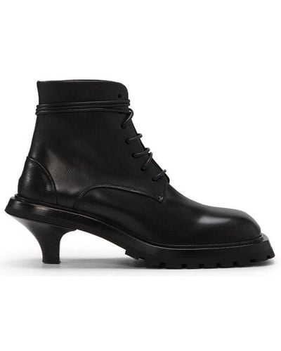 Marsèll Trillo Lace-up Ankle Boots - Black