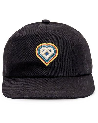 Casablancabrand Hat With Logo - Black