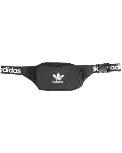 adidas Originals Adicolor Logo Printed Belt Bag - Black