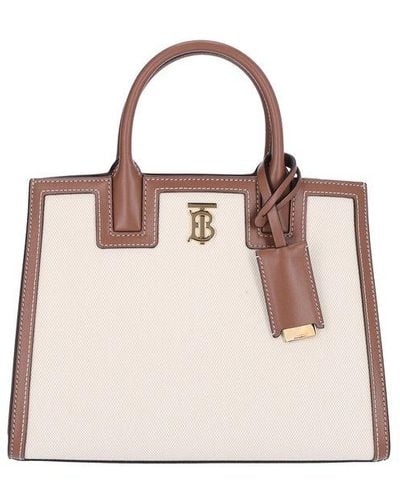 Burberry Mini Handbag "frances" - Pink