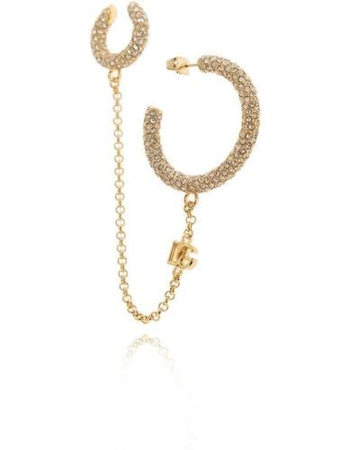 Dolce & Gabbana Single Earring, - Yellow