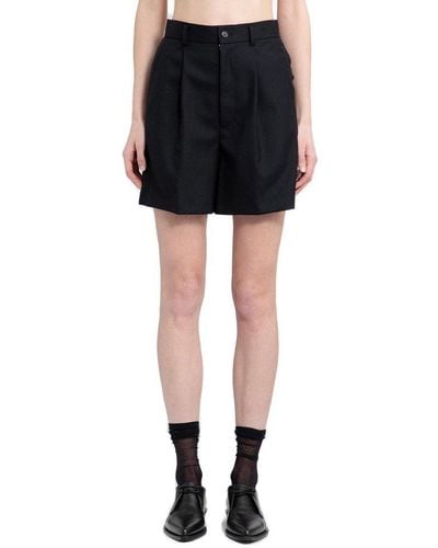 Noir Kei Ninomiya High Waist Shorts - Black