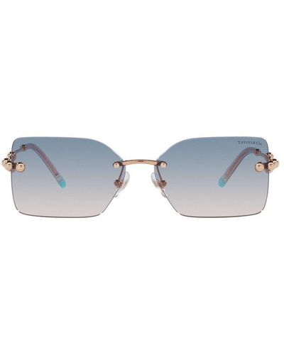 Tiffany & Co. Rectangle Frame Sunglasse - Black