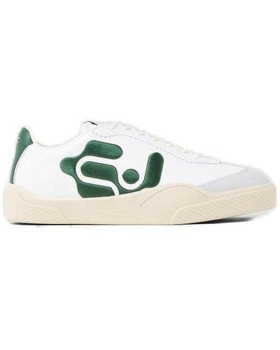 Eytys Santos Lace-up Sneakers - Green