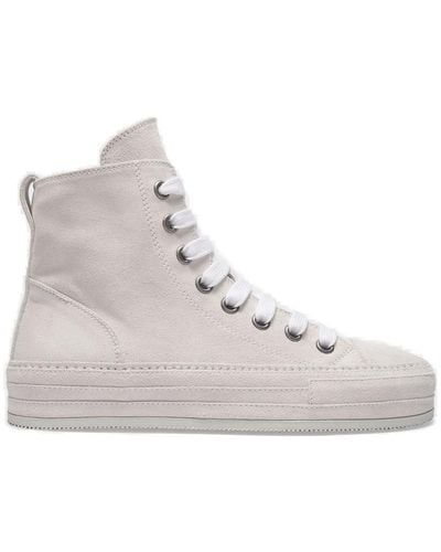 Ann Demeulemeester Raven Trainers - Grey
