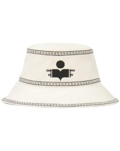 Isabel Marant Halena Bucket Hat - Natural