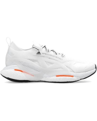 adidas By Stella McCartney Solarglide Lace-up Trainers - White