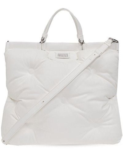 Maison Margiela 'glam Slam Shopper Large' Shopper Bag, - White