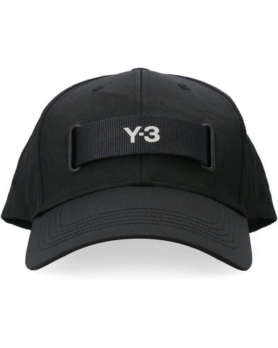 Y-3 Belt Logo Baseball Cap - Black