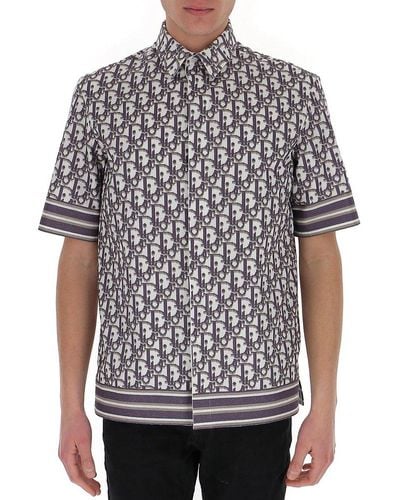 Dior Oblique Short Sleeve Shirt - Multicolor