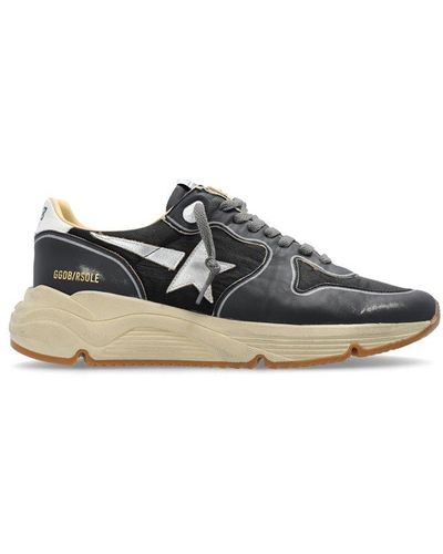 Golden Goose Star Patch Low-top Trainers - Blue
