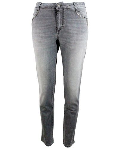 Ermanno Scervino Slim Jeans - Grey