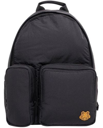 KENZO Tiger Crest Backpack - Black
