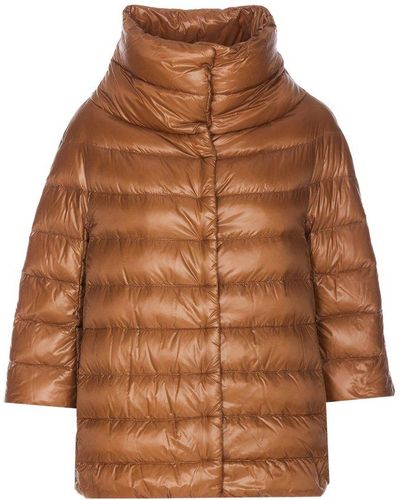 Herno Brown Cotton Denim Jacket main image 1