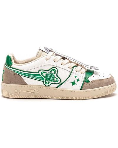 ENTERPRISE JAPAN Ej Planet Lace-up Sneakers - Green
