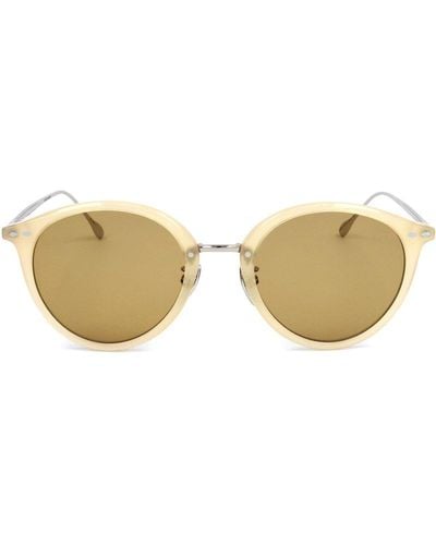 Isabel Marant Oval Frame Sunglasses - Metallic