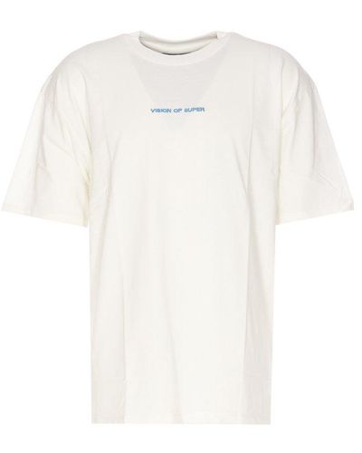 Vision Of Super Graphic-printed Crewneck T-shirt - White