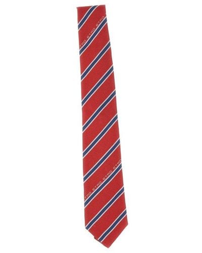 Etro Silk Tie - Red