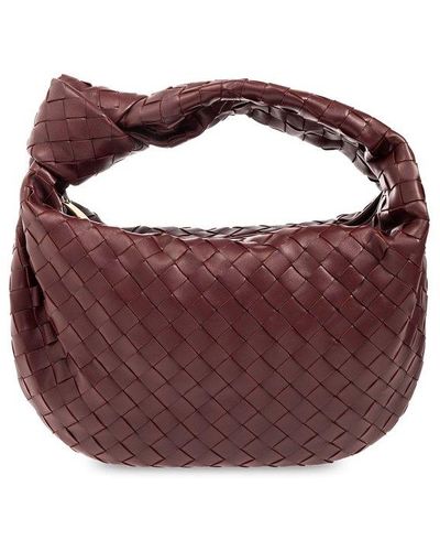 Bottega Veneta® Women's Reversible Tote Bag in Fondant / Bitter