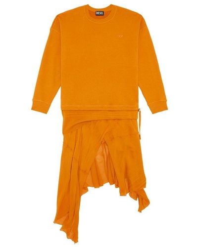 DIESEL 'd-rollie' Dress - Orange
