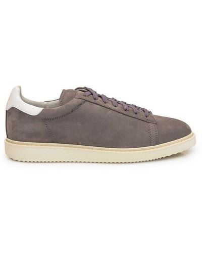 Brunello Cucinelli Lace-up Sneakers - Gray