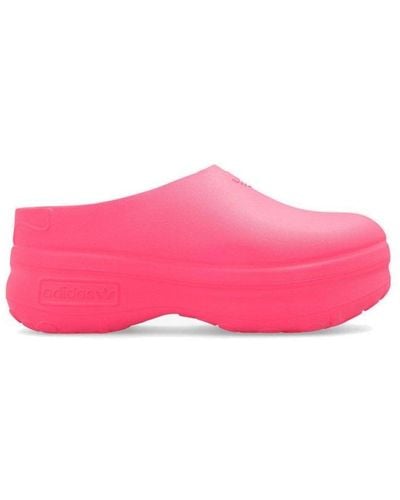adidas 'adifom Stan' Platform Slides - Pink