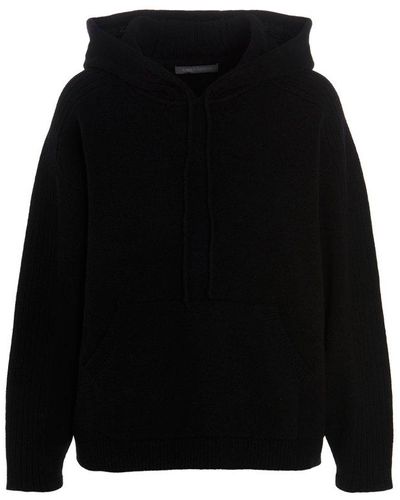 Alberta Ferretti Hooded Sweater - Black
