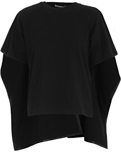 Celine Cape T-shirt - Black