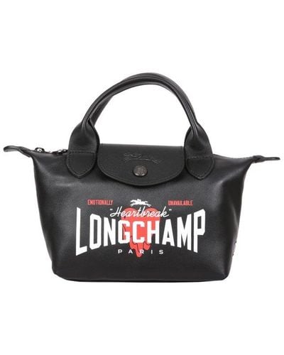 Longchamp Mini Le Pliage Bag - Metallic