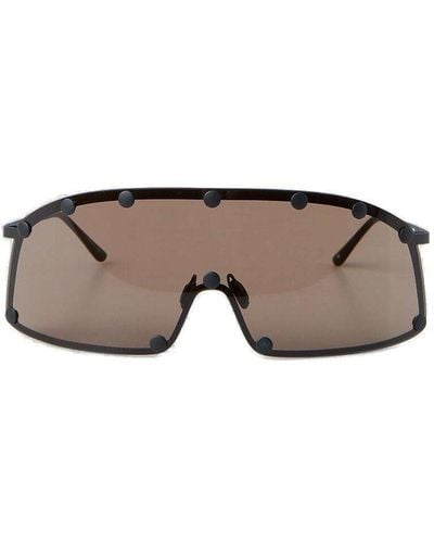 Rick Owens Performa Shielding Sunglasses - Grey