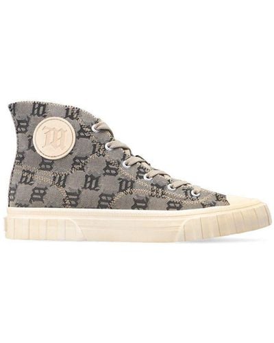 MISBHV The Army Monogram High-top Trainers - Brown