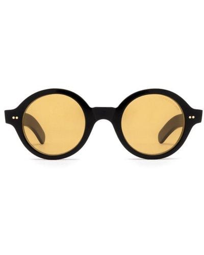 Cutler and Gross 1396 Round Frame Sunglasses - Metallic