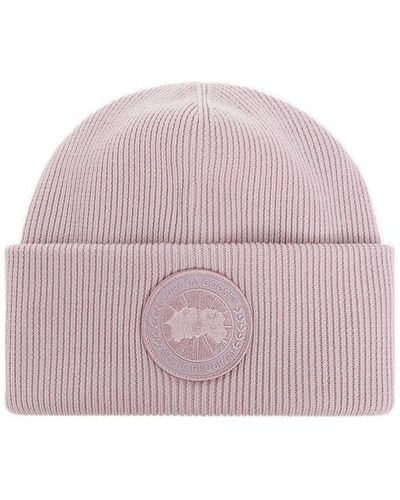 Canada Goose Wool Beanie - Pink