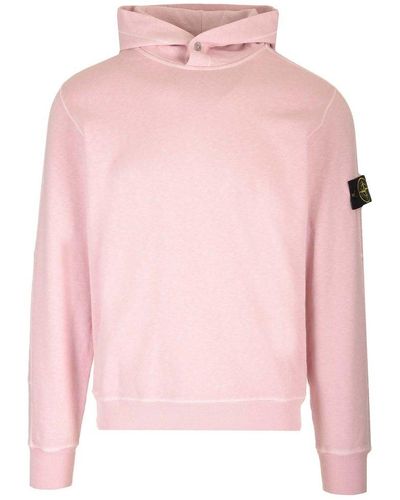 Stone Island Classic Rose Hooded - Pink