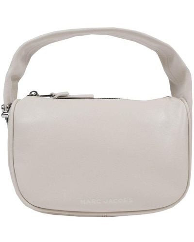 Marc Jacobs White Mini Hobo Bag - Gray