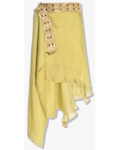DIESEL ‘O-Rosalyn’ Asymmetrical Skirt - Yellow