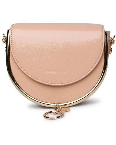 See By Chloé Patent Leather Bag - White