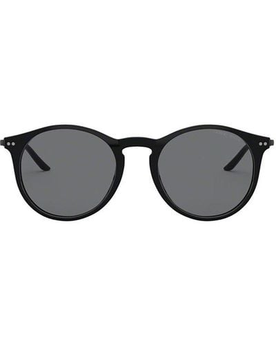 Giorgio Armani Square Frame Sunglasses - Black
