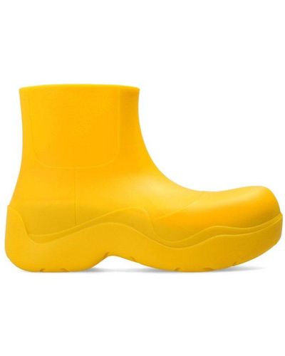 Bottega Veneta Puddle Boots - Yellow