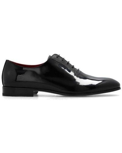 Ferragamo Gianbattis Lace-up Shoes - Black