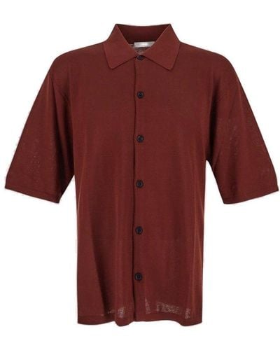 Lemaire Cotton Shirt - Red