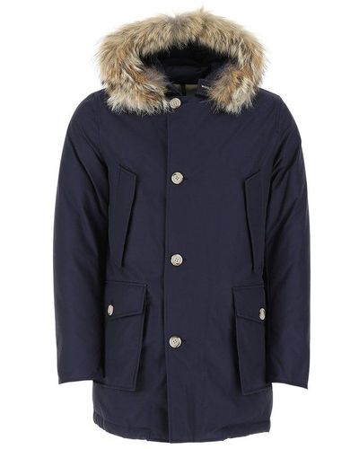 Woolrich Arctic Hooded Parka - Blue
