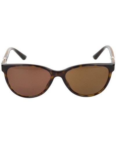 BVLGARI Cat Eye Frame Sunglasses - Brown