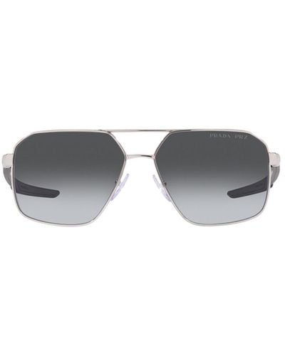 Prada Aviator Sunglasses - Black