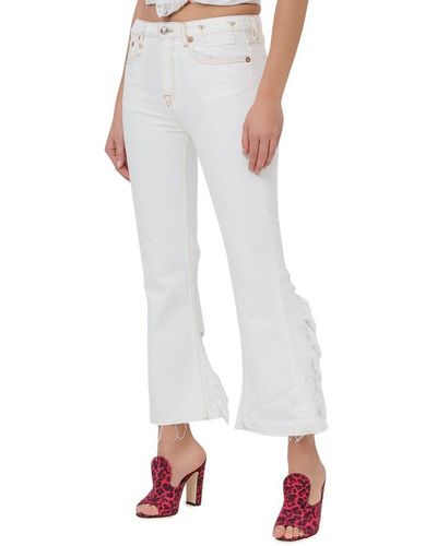 R13 Kick Fit Jeans - White